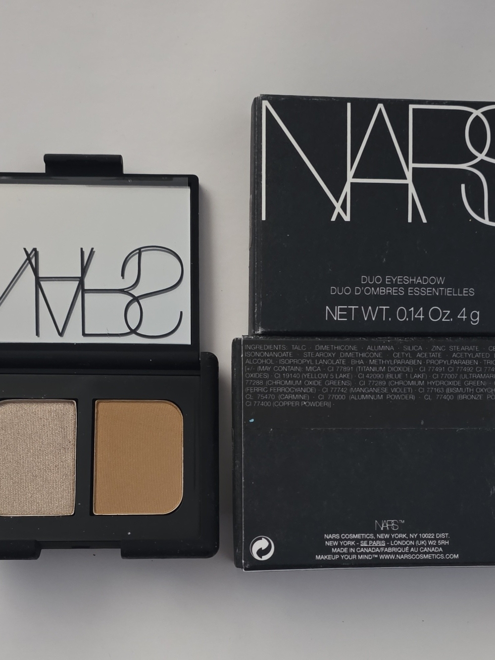 Indian Summer Damaged Packing 3 NARS Duo Eyeshadow —
